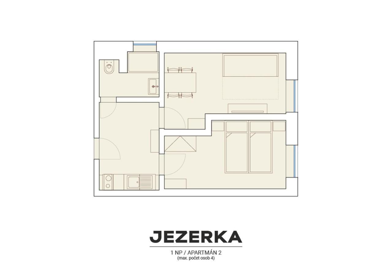 Marvelous Lake View Apartments - Jezerka Lipno Přední Výtoň Pokoj fotografie